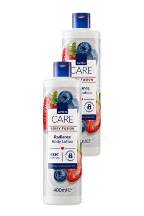 Care Yaban Mersini Ve Çilek Özlü El, Vücut Kremi 400 Ml. Ikili Set