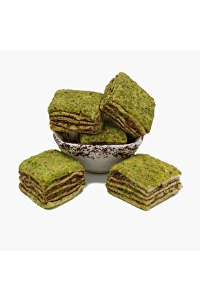 Toz Antep Fıstıklı Hünkar Lokum -glutensiz-tatlandırıcı Içermez-doğal Enfes Lezzet(400 GR)