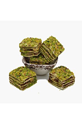 Pirinç Antep Fıstıklı Hünkar Lokum -glutensiz-tatlandırıcı Içermez-doğal Enfes Lezzet(400 GR)
