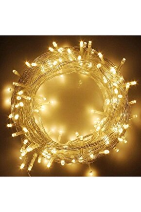 100 Ledli Fişli Led, Dekor Lambası 10mt Gün Işığı