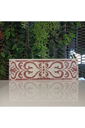Bordür & Süpürgelik 10x33 Buket Pembe