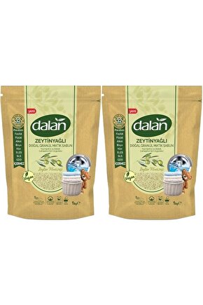 Doğal Granül Sabun Tozu 1kg Bebekler Için %100 Zeytinyağlı (2 Lİ SET)