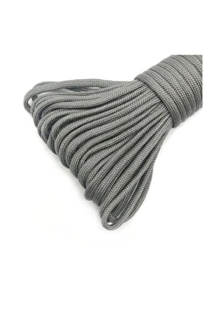 Paracord Paraşüt İpi 4 mm Gri Renkli 550 Lb 100 Metre