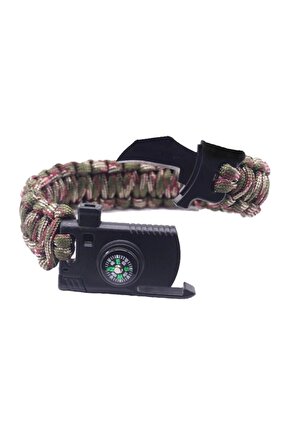 Gw-5fpb - 5 Fonksiyonlu Paracord Bileklik