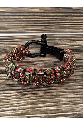 Paracord Bileklik 2 Metre Makrome Örgü
