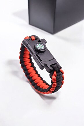 Paracord Outdoor Kampçı Bileklik