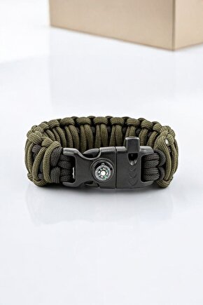 King Cobra Paracord Çok Amaçlı 5i 1 Arada Bileklik