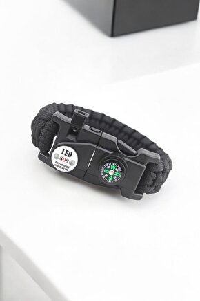 Paracord 19 Özellikli Led Işıklı Bileklik