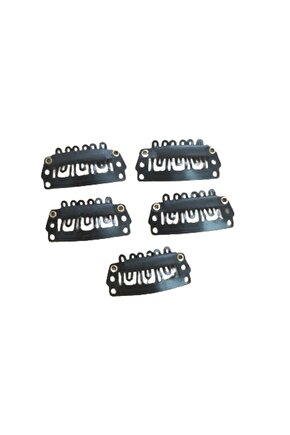 5 Adet Saçsız Bebek Tokası Klipsi (BEBEK BOY 2.8 MM)