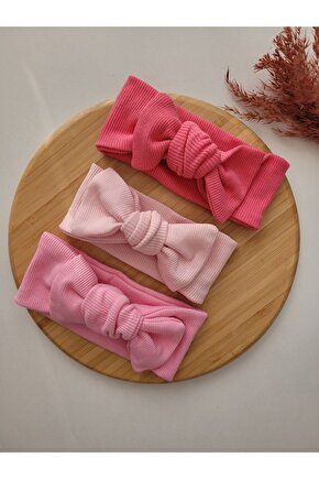 Kiz Çocuk Ribana Bandana 3lü Set