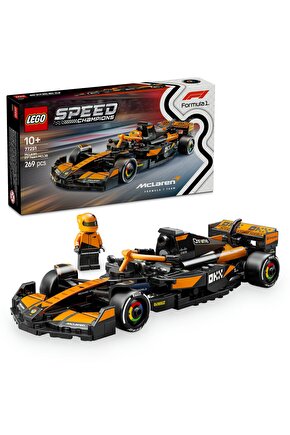 ® Speed Champions McLaren F1® Team MCL38 Yarış Arabası 77251 - 10+ Oyuncak Yapım Seti (269 Pr)
