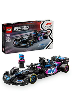 ® Speed Champions BWT Alpine F1® Team A524 Yarış Arabası 77248 - 10+ Oyuncak Yapım Seti (258 Pr)