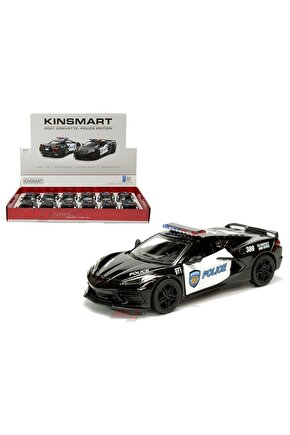 1:36 Ölçek 2021 Corvette -Police-Firefighter Edition