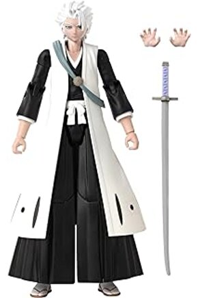Bandai 16 Cm Toshiro Hitsugaya Poz Verilebilir Figür, Anime Heroes Bleach Serisi