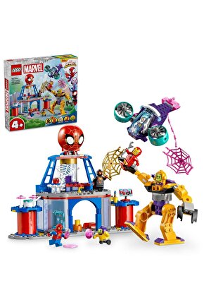 ® Marvel Spidey Takımı Ağ Örücü Karargahı 10794 - 4+ Yaratıcı Oyuncak Yapım Seti (193 Parça)