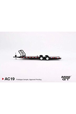 164 Car Hauler Trailer Black Mgtac19