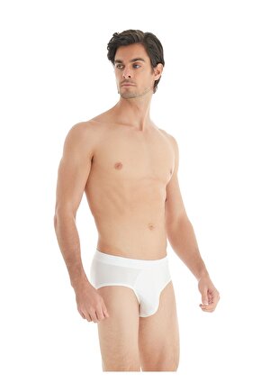 Erkek Slip Külot Silver 9311 - Beyaz