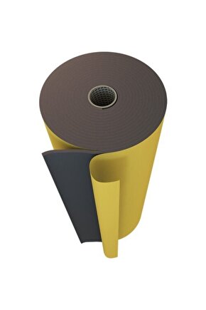 Oto Ses Yalıtımı 6mm Kauçuk Köpüğü Bantlı 100x500