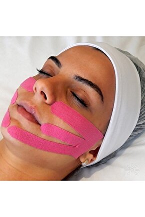Face Tape 5 Cm X 5 M Yüz Germe Bandı 2 Adet 2045 Rehabilitasyon Ürünüdür