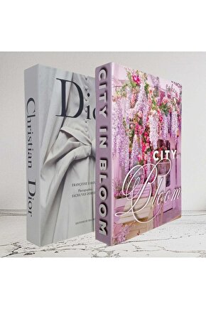 Dekoratif Kitap Görünümlü İçi Açılabilir Kutu 2 Adet