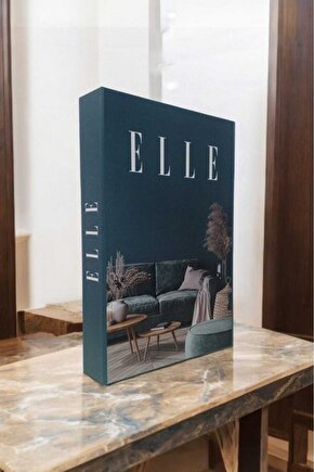 Dekoratif Kitap Görünümlü İçi Açılabilir Kutu 1 Adet