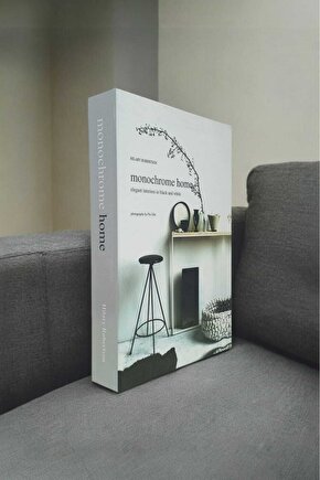 Dekoratif Kitap Görünümlü İçi Açılabilir Kutu 1 Adet