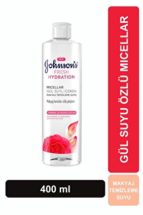 Gül Suyu Özlü Micellar Makyaj Temizleme Suyu 400 ml