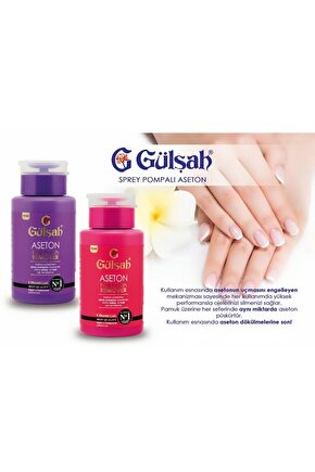 Aseton Pompalı 175ml