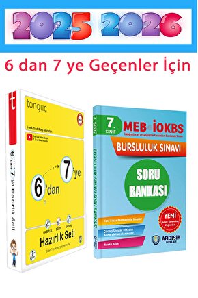 2024 Model 6 dan 7 ye Hazırlık Seti Tonguç Akademi