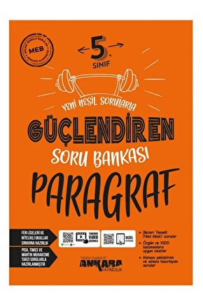5. Sınıf Paragraf Güçlendiren Soru Bankası 2022-23 Dönemi