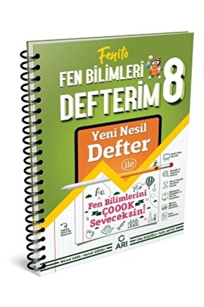 8. Sınıf Fen Bilimleri Akıllı Defteri Arı Yayıncılık