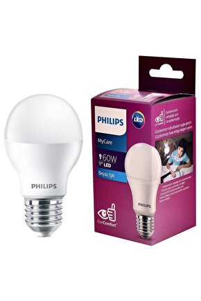 9w=60w Mycare Led Ampul Beyaz Işık6500k E27 Duy
