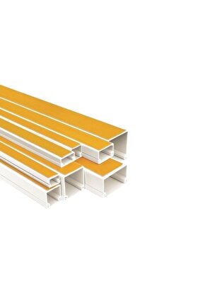 Kablo Kanalı 60x40 Yapışkanlı 1 Boy 2 Metre