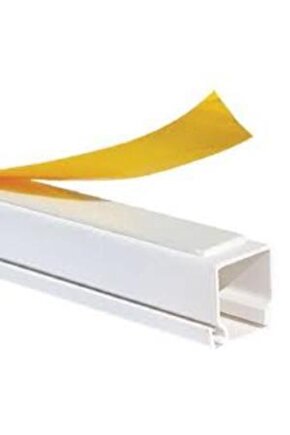 40x25 Kendinden Yapışkanlı Kablo Kanalı - -(6 Metre Satışımız )