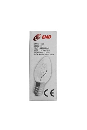 Ampul 10 Watt Gece Lambası Ampulü Tuz Lambası Ampulü E 14 Duy