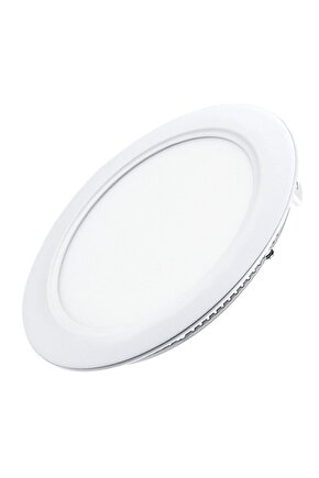 Ap01-01200 12w Yuvarlak Sıva Altı Led Panel 3000k Günışığı