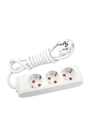 Multi-let Üçlü Priz Topraklı 5 Mt (çocuk Korumalı)