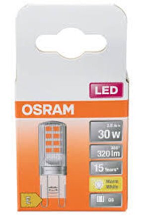 2,6w=30w G9 Duy Kapsül Led Ampul2700k-sarı Işık320lumen