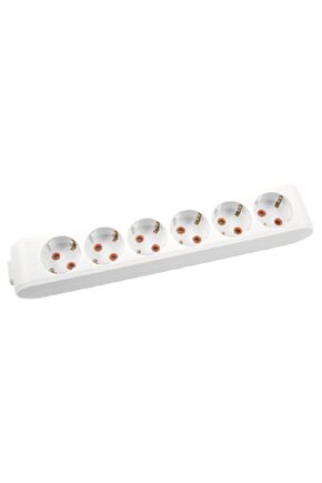 Multi-led Altılı Top.klemensli Priz Ç.k.kablosuz
