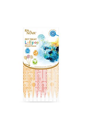 Lolipop Karışık Çeşitli Köpek Ödül Maması 8 gr 6lı