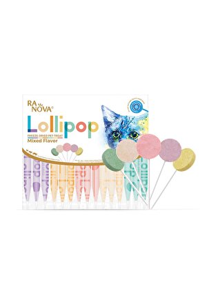 Lolipop Karışık Çeşitli Kedi Ödül Maması 1,4 gr 15li