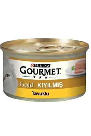 Gold Kıyılmış Tavuklu Kedi Konservesi 85 gr