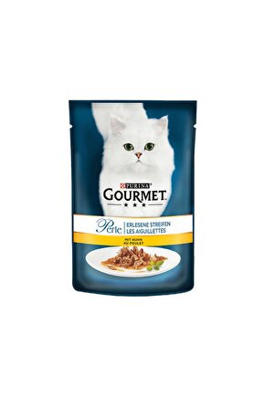 Perle Parça Etli Izgara Tavuklu Yetişkin Kedi Konservesi 85gr