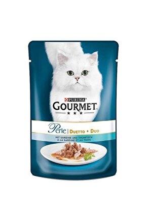 Perle Izgara Ton Balıklı Pouch Yetişkin Kedi Yaş Maması 85 Gr(.092025) - Petshopundan