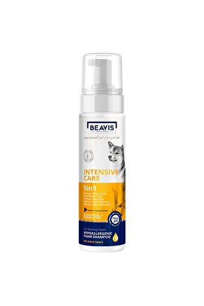 İntensive Care 5 In 1 Foam Natural Bal Özlü Köpekler Için Köpük Şampuan 200 ml