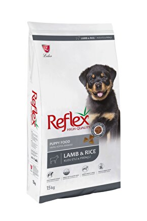 Kuzu Etli Pirinçli Yavru Köpek Maması 15 Kg