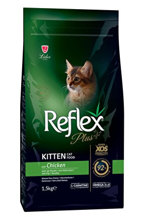 Plus Kitten Tavuklu Yavru Kedi Maması 1,5 Kg