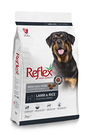 Kuzulu Pirinçli Yetişkin Köpek Maması 3 Kg