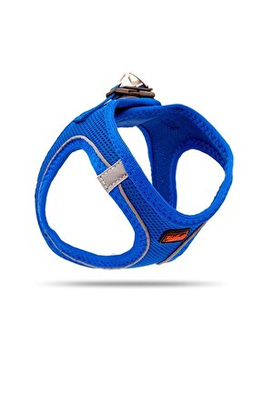 Air-mesh Harness Köpek Göğüs Tasması Sax Mavi M