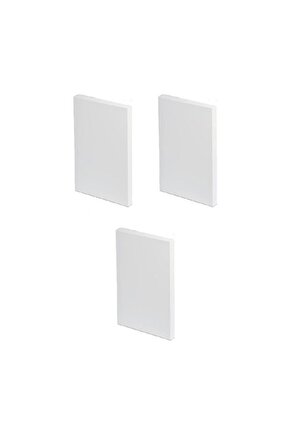 Elif 3lü Tuval 25x35 Yanda Zımbalı